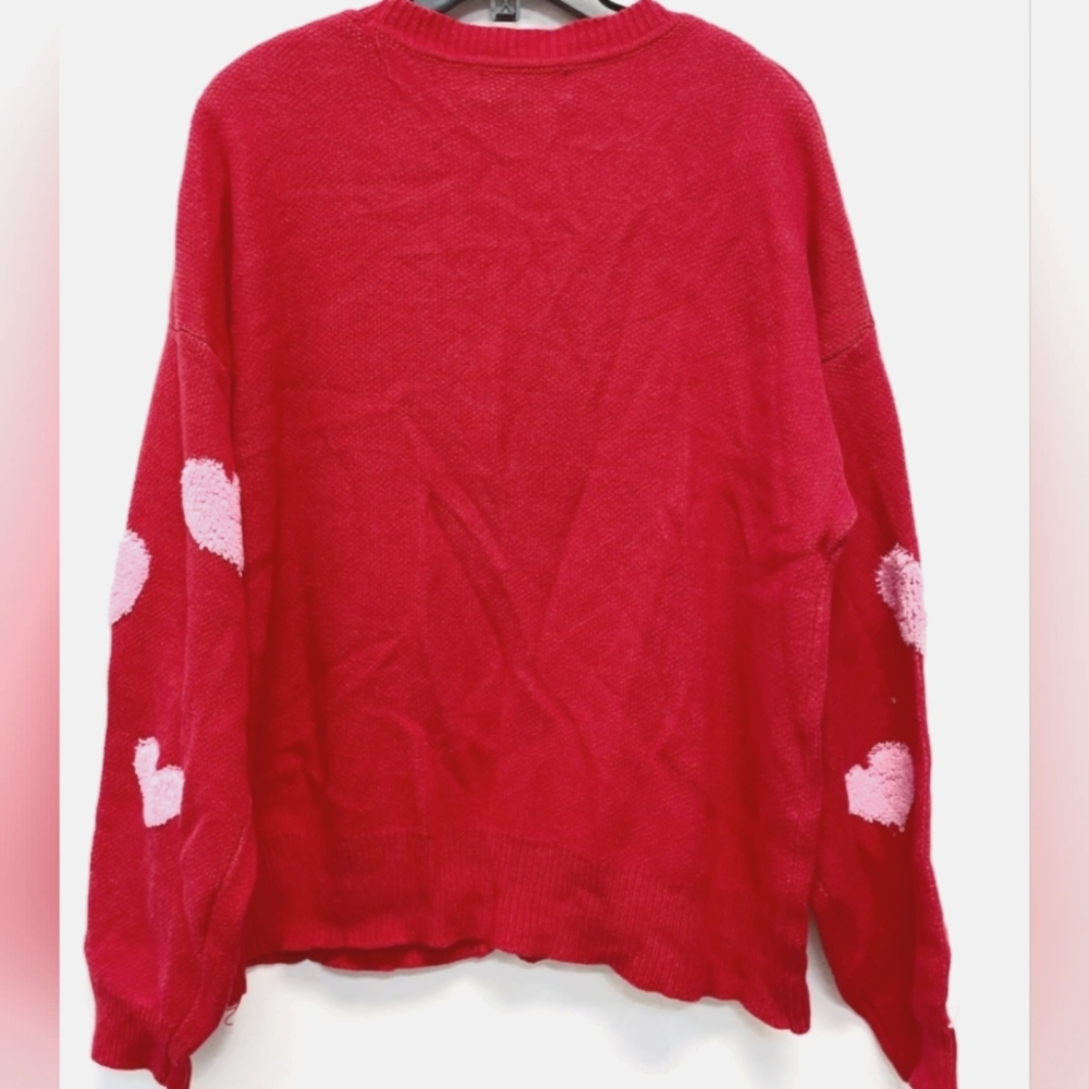 Red Heart Cardigan - Picture 4 of 9